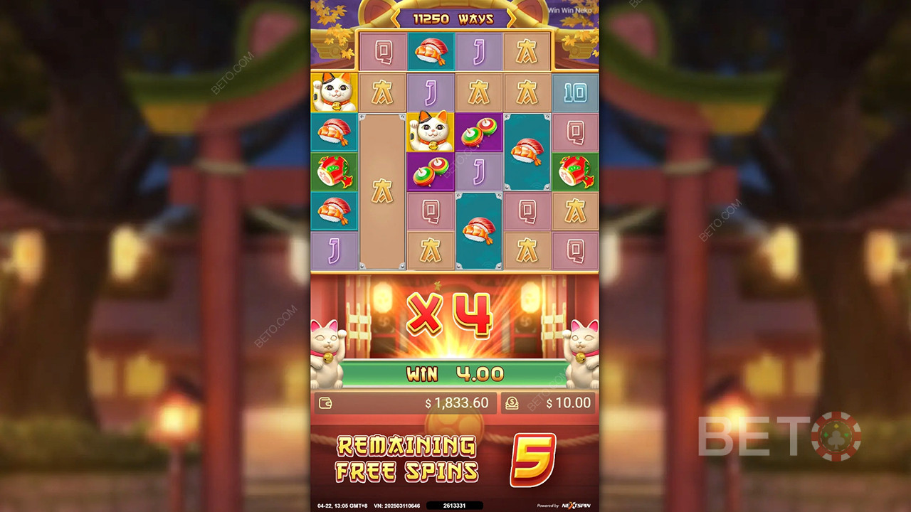 Cómo jugar a Win Win Neko de Nextspin