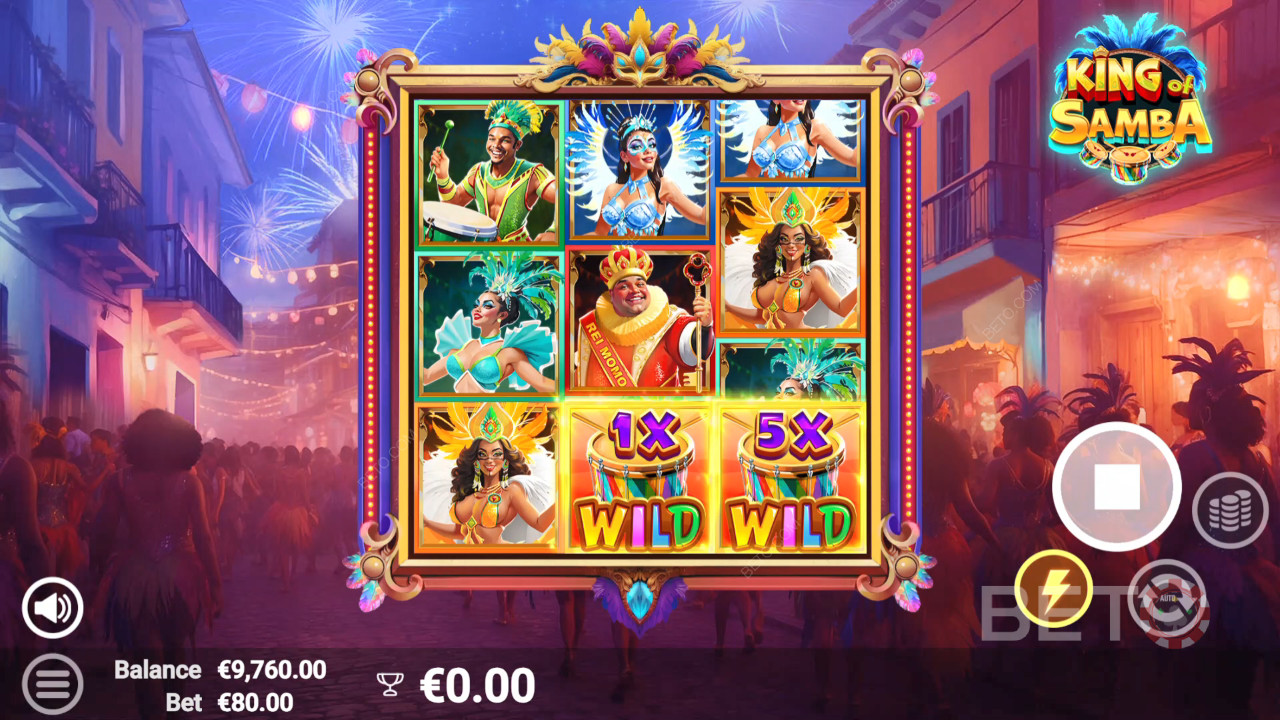 Reseña de King of Samba de BETO Slots