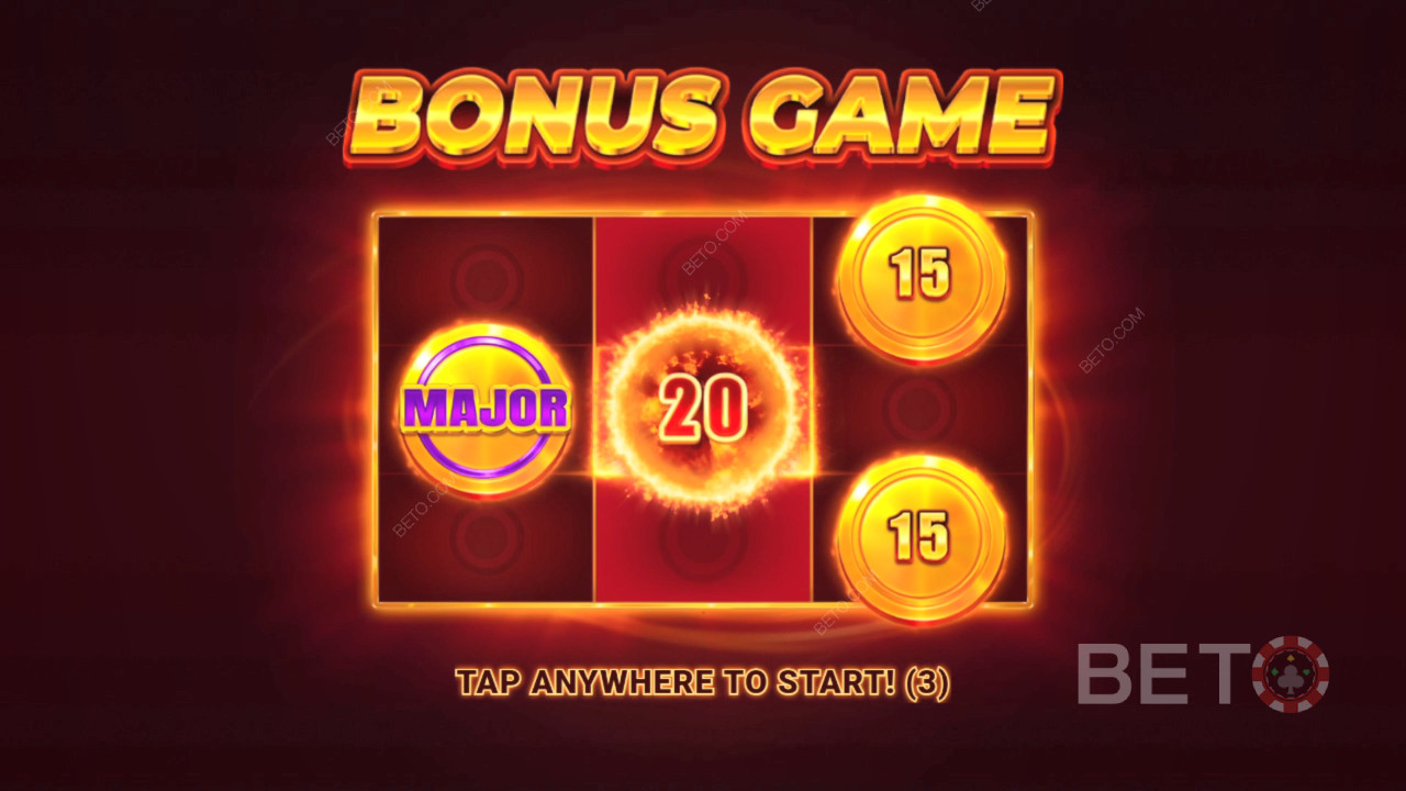 Explicación de las bonificaciones en Power Sun de 3 Oaks Gaming