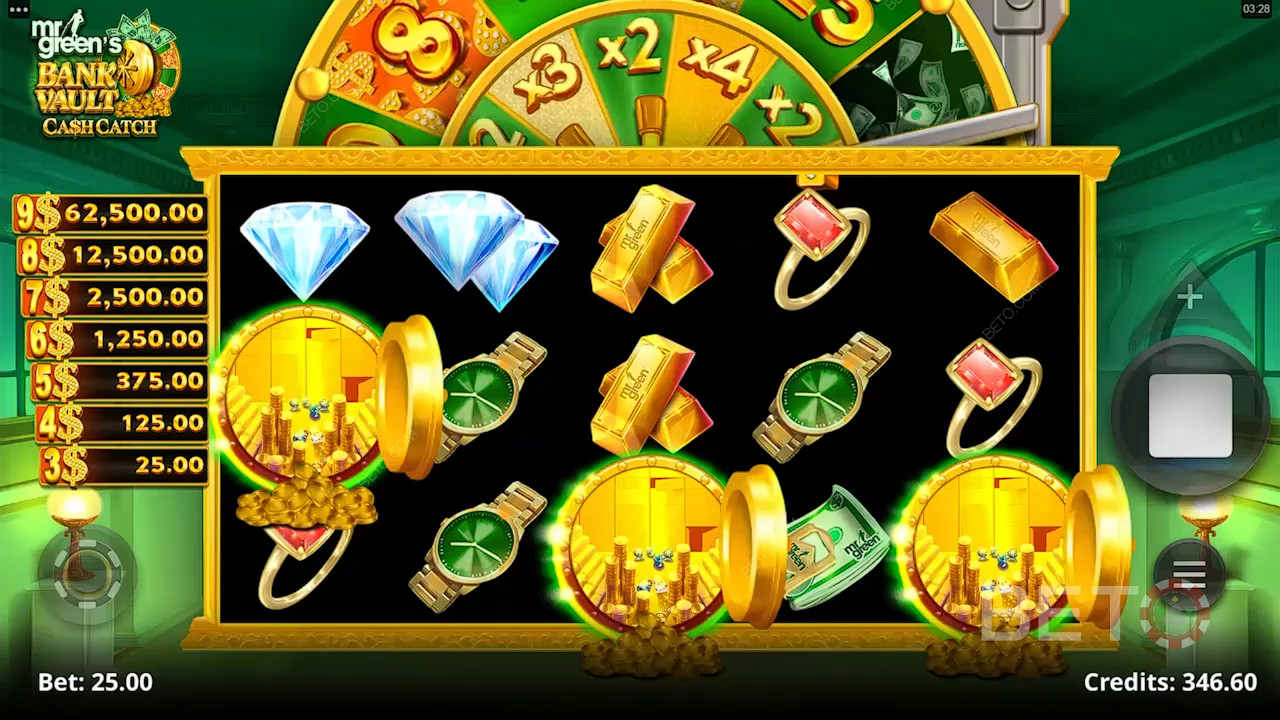 Mr Green's Bank Vault Juego Gratis