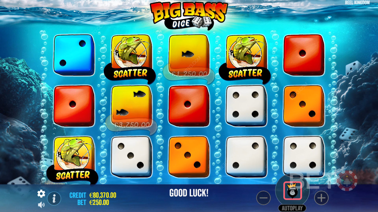 Reseña de Big Bass Dice de BETO Slots