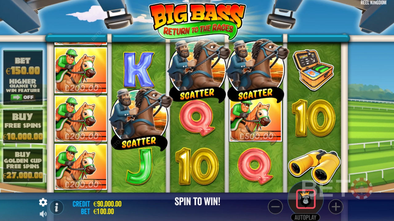 Big Bass Return to the Races Juego Gratis