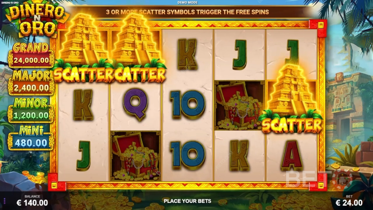 Dinero N Oro Reseña de BETO Slots