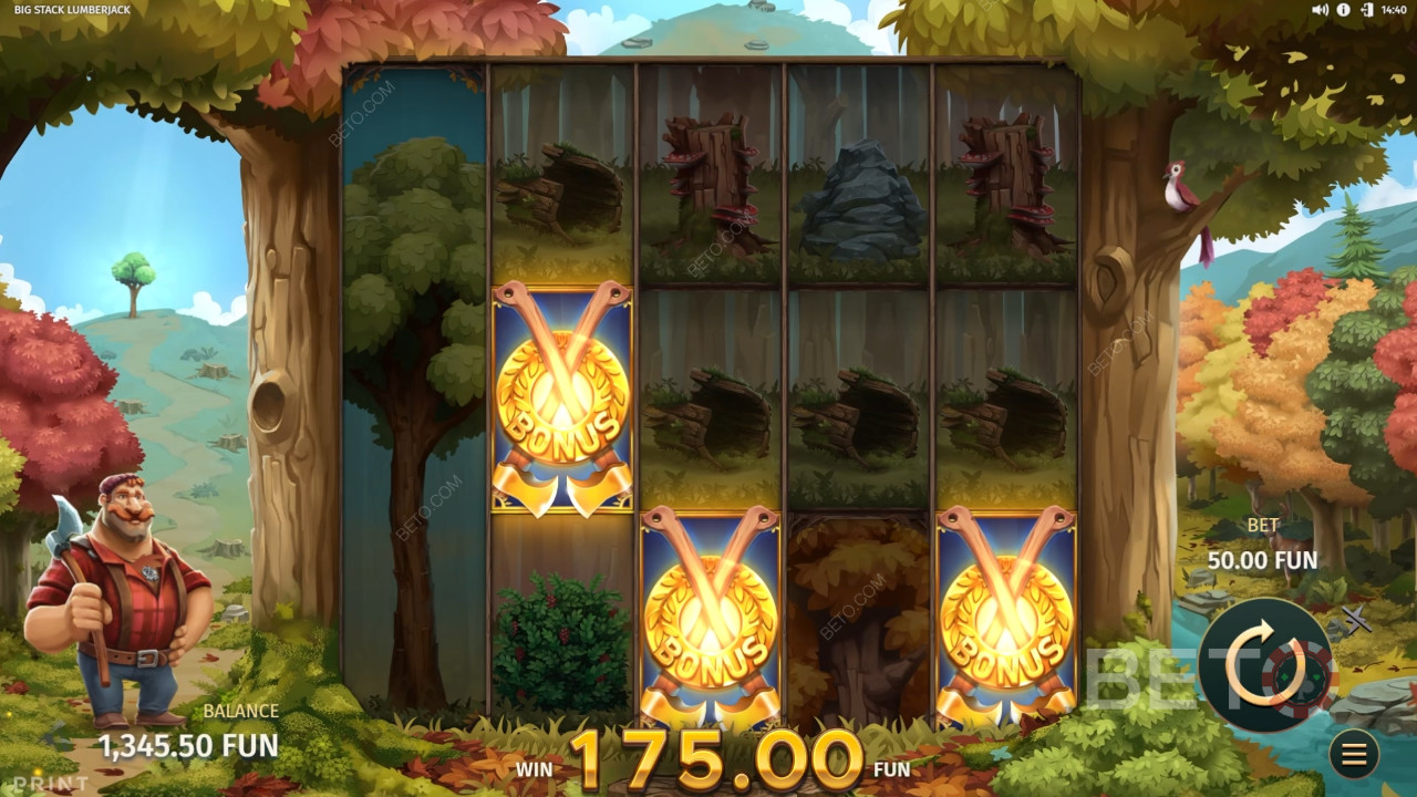 Big Stack Lumberjack Juego Gratis