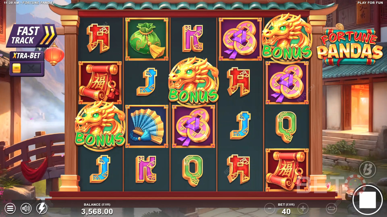 Reseña de Fortune Pandas de BETO Slots