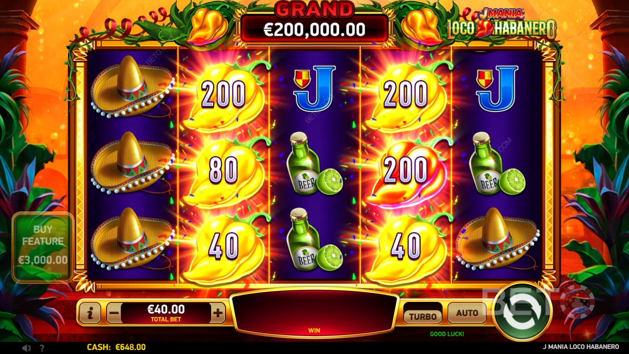 J Mania Loco Habanero Reseña de BETO Slots
