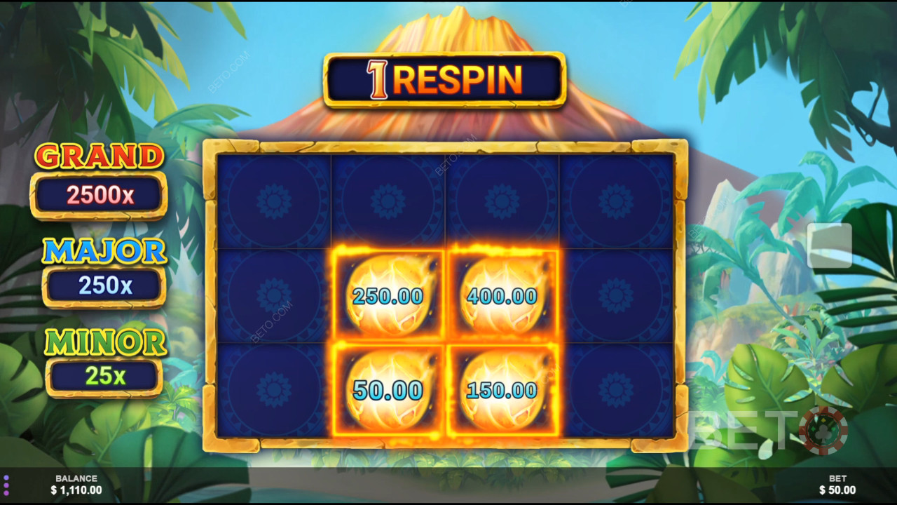 Lava Fortunes Hold N Spin Juego Gratis