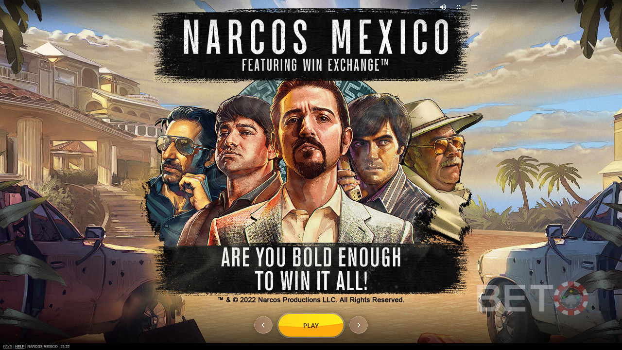 Entra enel mundo de Narcos México y disfruta de enormes ganancias