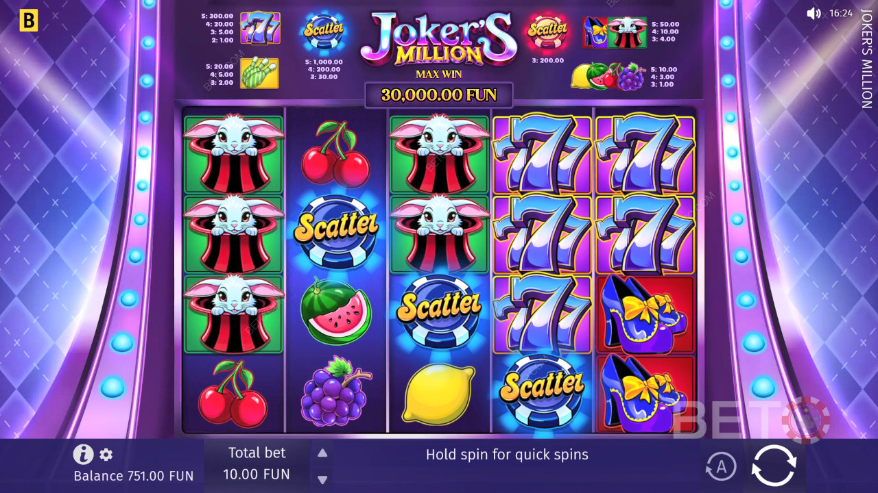 Joker's Million Juego Gratis