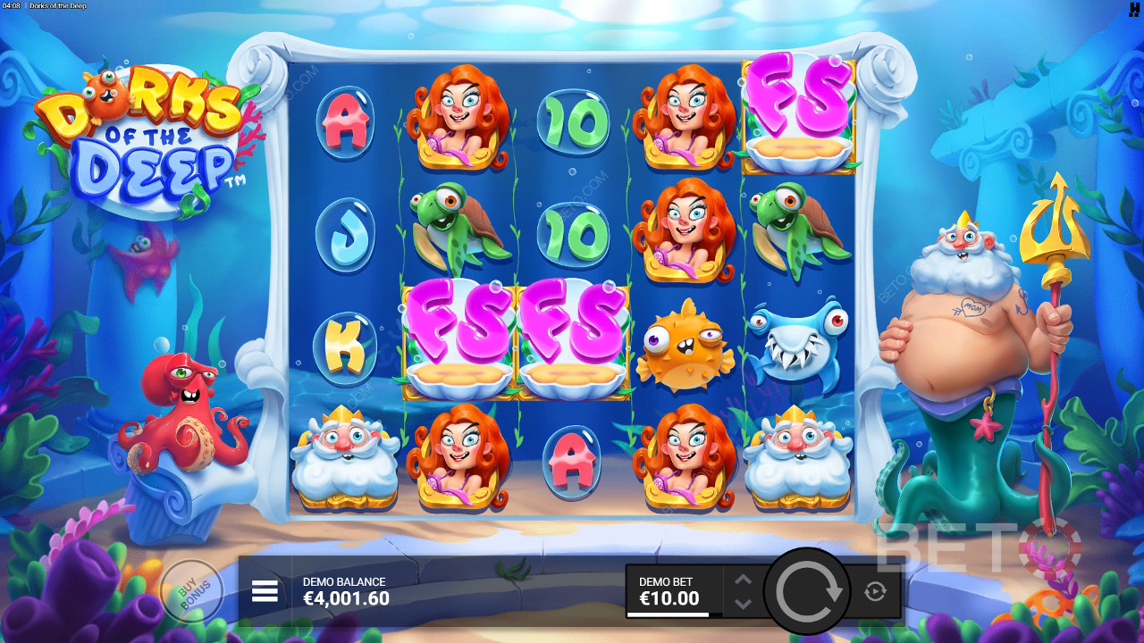 Dorks of the Deep Reseña de BETO Slots