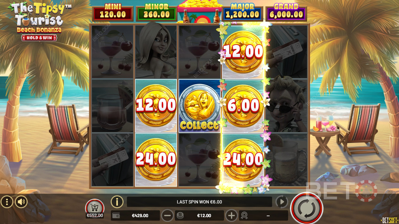 El turista achispado: Beach Bonanza Reseña de BETO Slots