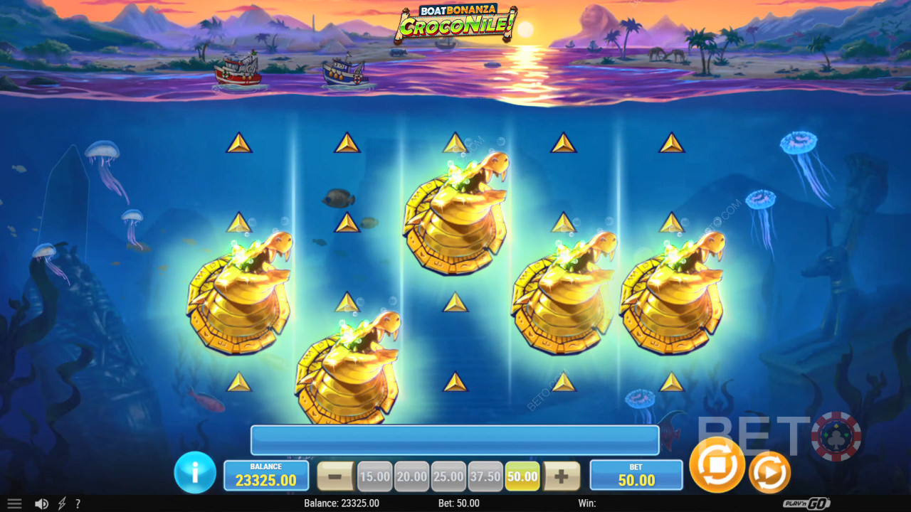 Boat Bonanza CrocoNile! Juego Gratis