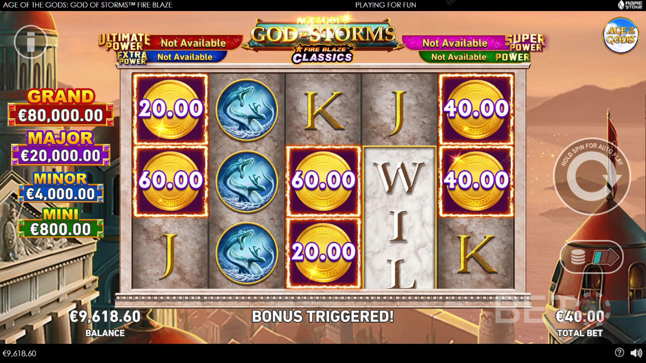 Age of the Gods: God of Storms Fire Blaze Juego Gratis