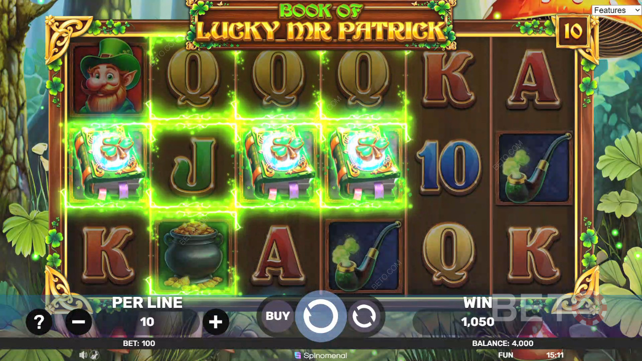 Book of Lucky Mr Patrick Juego Gratis