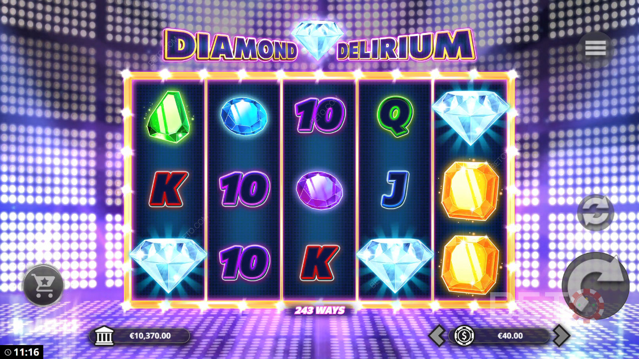Crítica de Diamond Delirium de BETO Slots