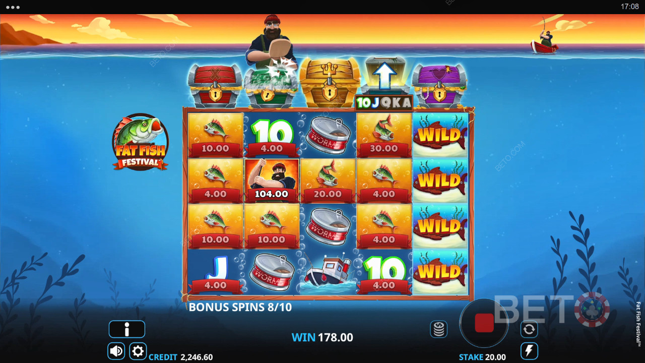 Reseña de Fat Fish Festival de BETO Slots