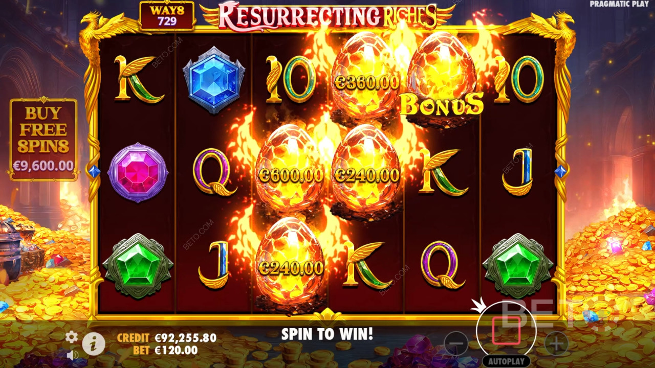 Reseña de Resurrecting Riches de BETO Slots