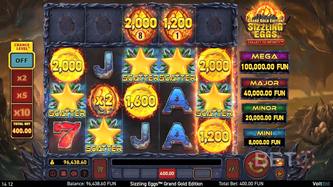 Sizzling Eggs Grand Gold Edition Juego Gratis