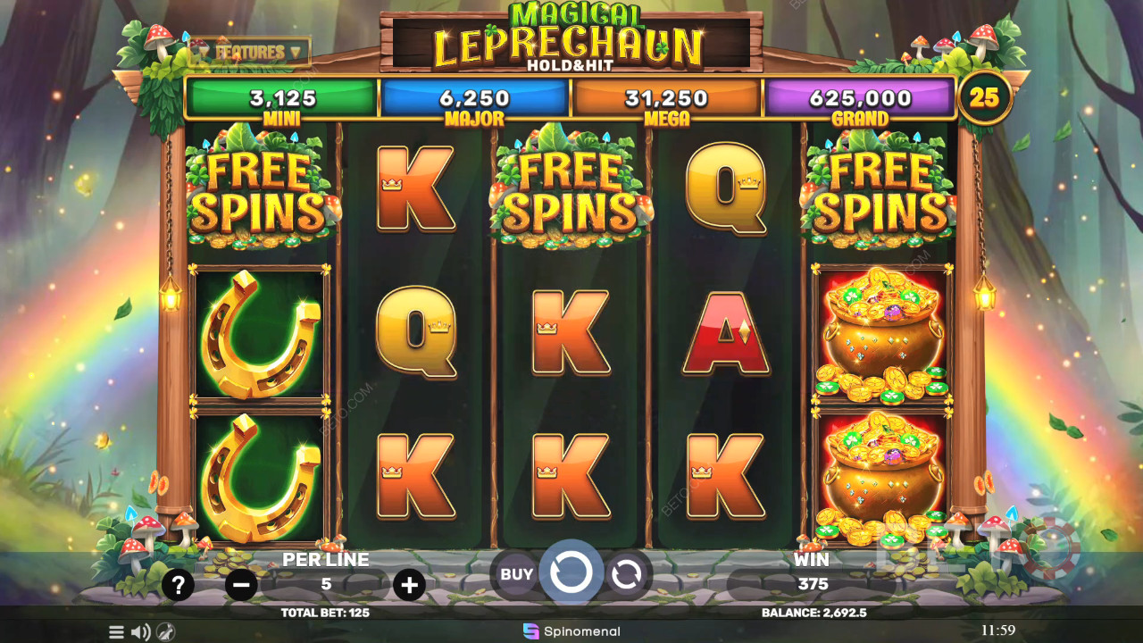 Magical Leprechaun - Hold & Hit Juego Gratis