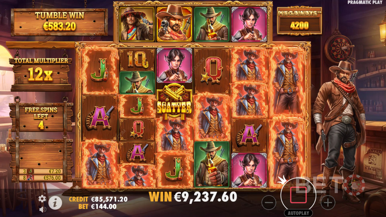 Bandit Megaways Reseña de BETO Slots