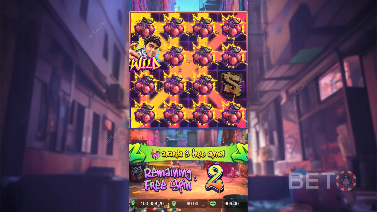 Reseña de Graffiti Rush de BETO Slots