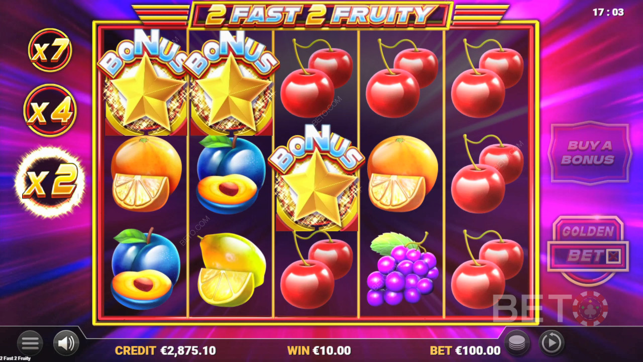 2 Fast 2 Fruity Juego Gratis