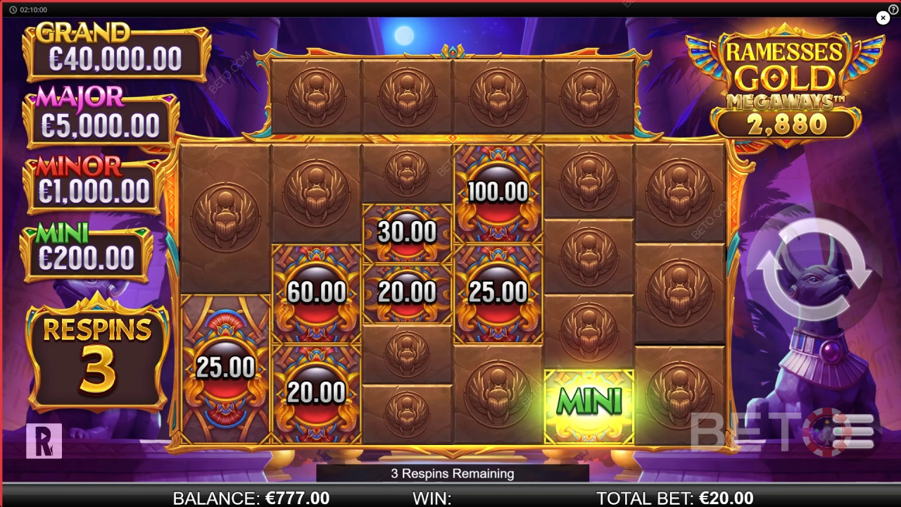 ¿Es Ramesses Gold Megaways un buen juego?