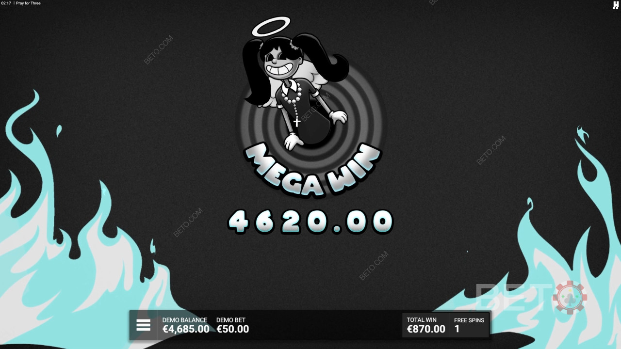 ¡Gana 13.333x Tu apuesta en la Tragaperras Pray For Three!