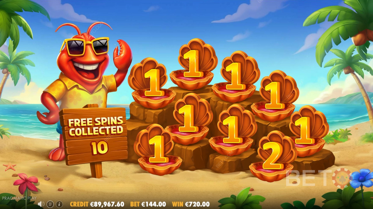 ¡Gana 4.000 veces tu apuesta en la tragaperras online Lobster House!