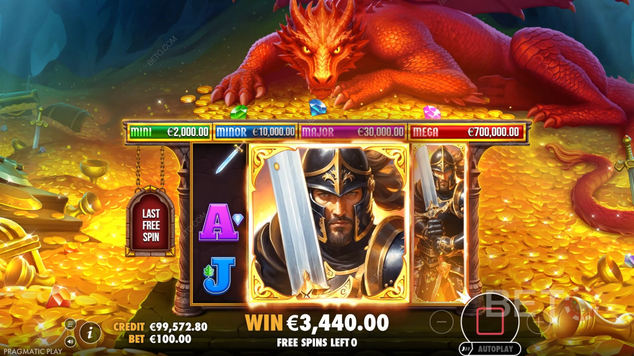Reseña de Sleeping Dragon de BETO Slots