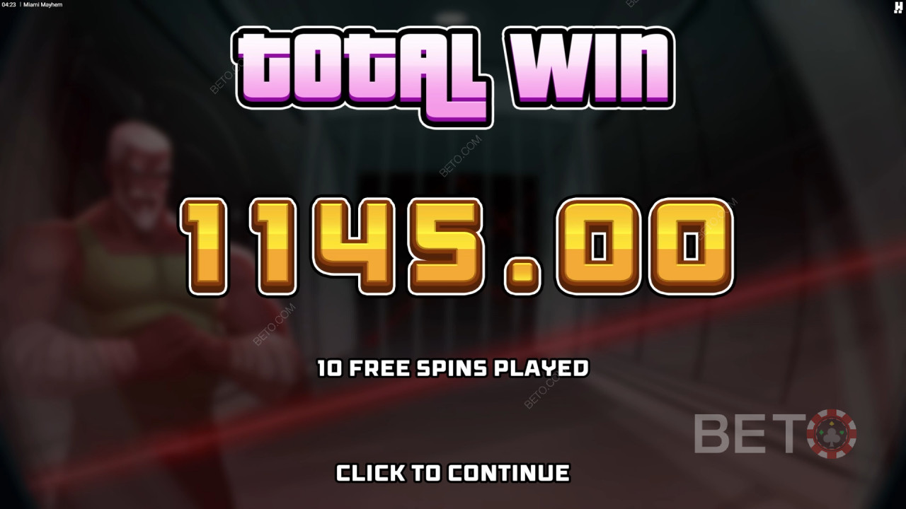 ¡Gana 15.000 veces tu apuesta en la tragaperras online Miami Mayhem!