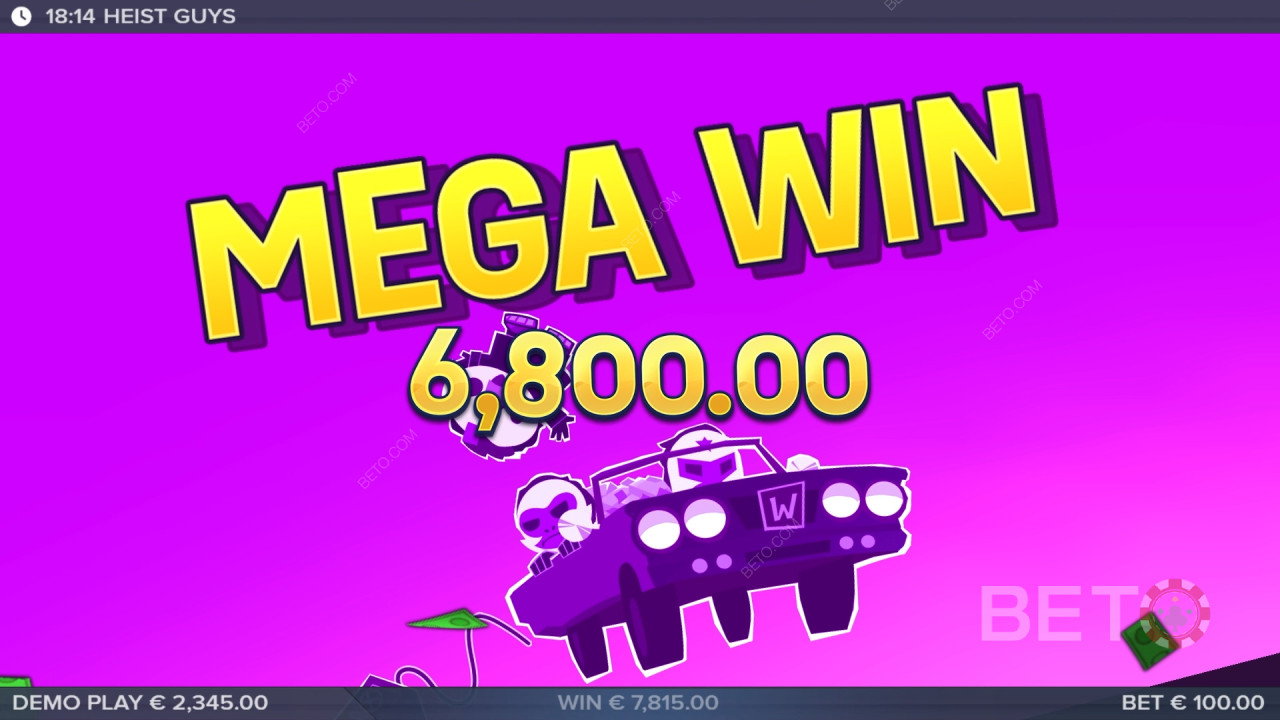 Heist Guys Reseña de BETO Slots