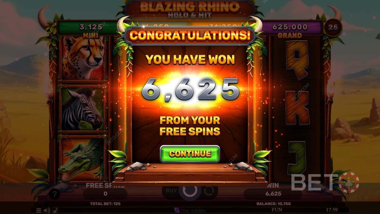 Blazing Rhino Hold & Hit: ¿Recomendado o no?