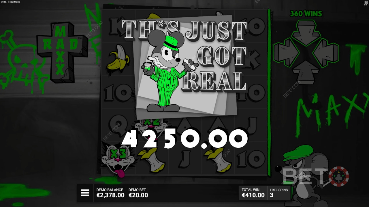 Revisión de Rad Maxx por BETO Slots
