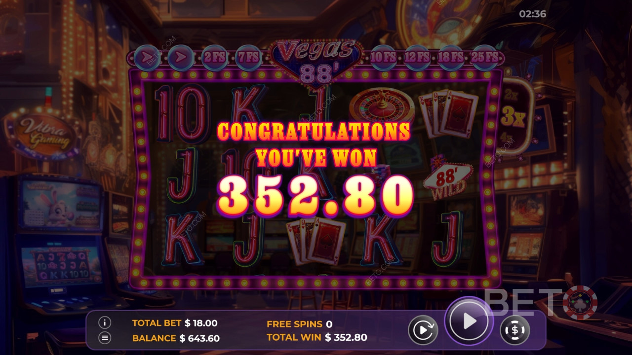 Reseña de Vegas 88 por BETO Slots