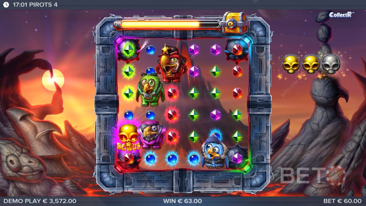 Pirots 4 Reseña de BETO Slots