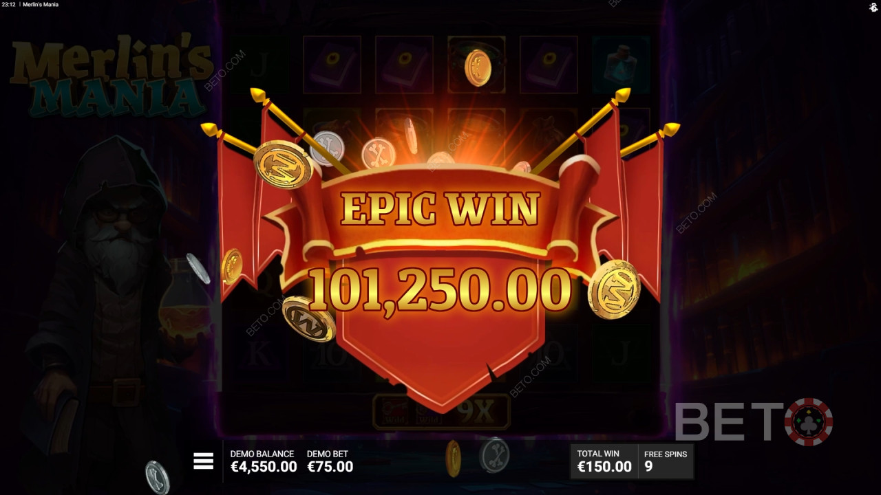 Merlin’s Mania Juego Gratis
