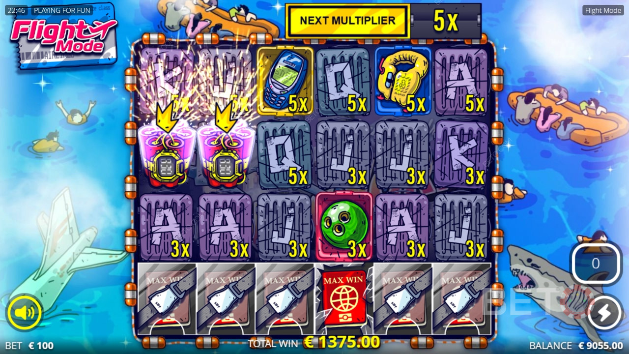 ¡Gana 5.051x Tu apuesta en la Tragaperras Flight Mode!