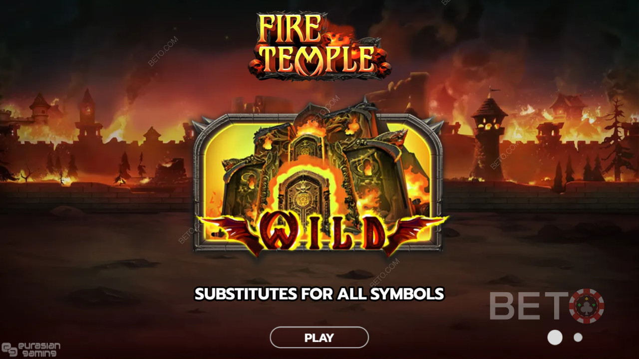 Explicación de las bonificaciones en Fire Temple de Eurasian Gaming