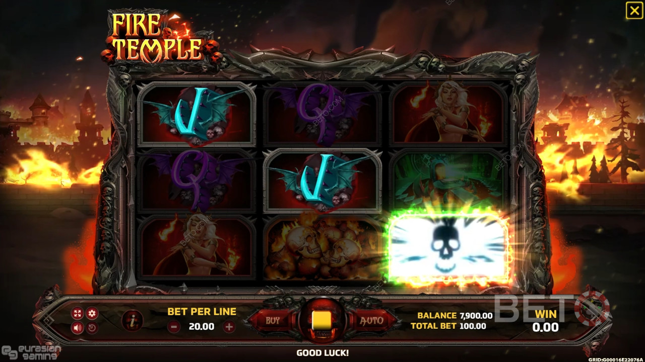 Cómo jugar al Templo del Fuego de Eurasian Gaming