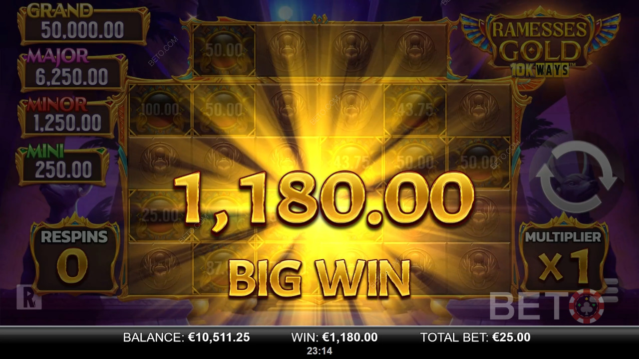 Ramesses Gold 10K Ways Juego Gratis