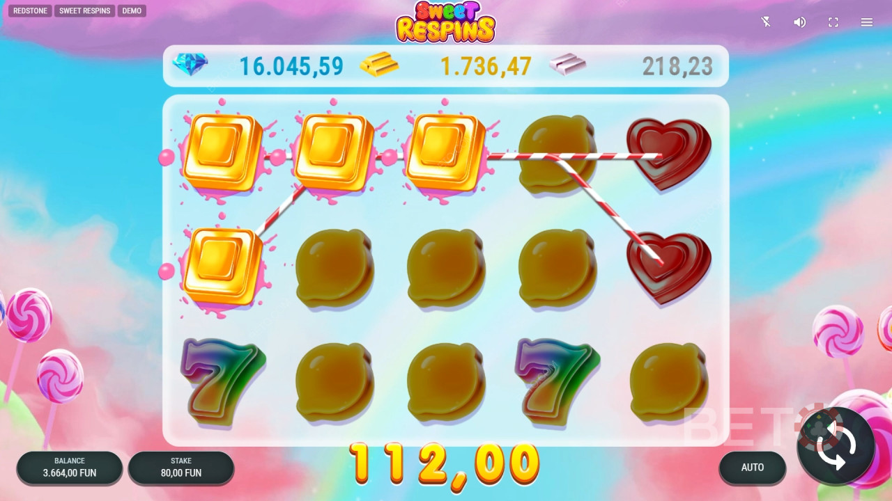 Tema y diseño: Vibrante delicia de Candyland