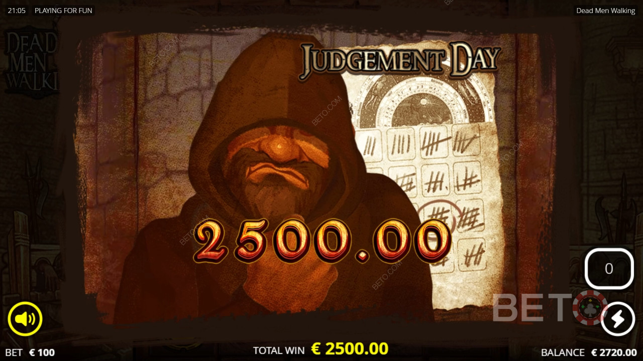 ¡Gana 25.313x Tu apuesta en la Tragaperras Dead Men Walking Online!