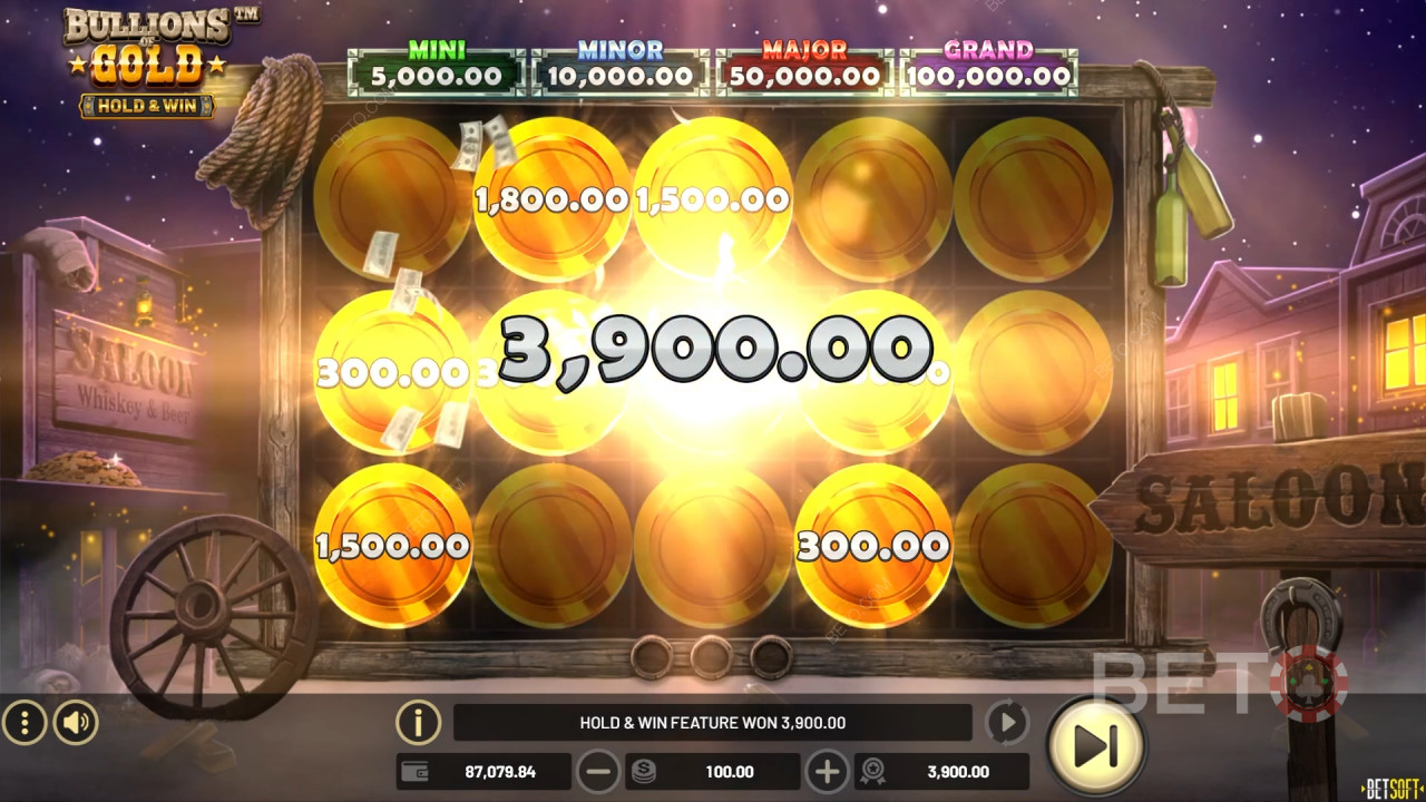 ¡Gana 5.000 veces tu apuesta en la tragaperras online Bullions of Gold!