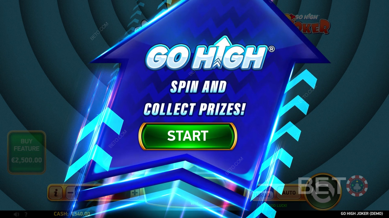 Funciones de bonificación explicadas en Go High Joker de RubyPlay