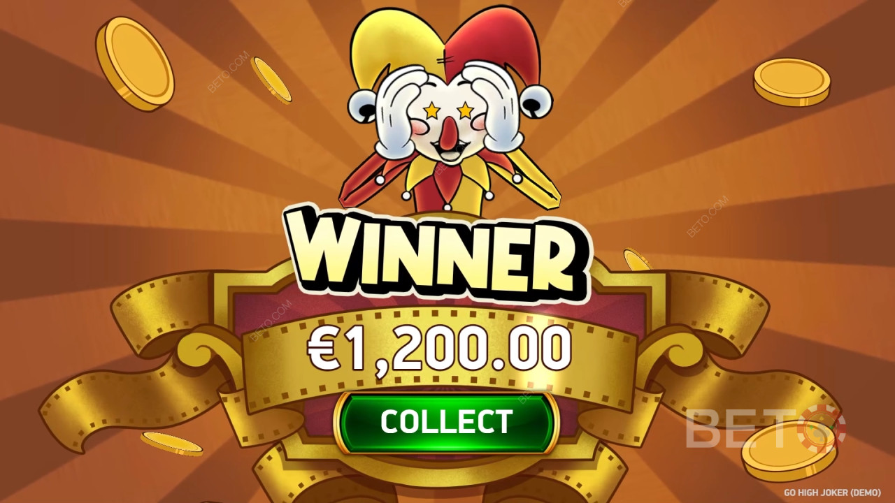 ¡Gana 2.100x Tu apuesta en la Video Tragaperras Go High Joker!