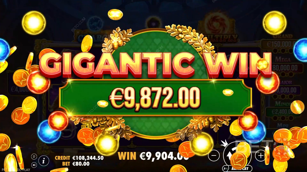 ¡Gana 40.000x tu apuesta en la tragaperras online Spellmaster!