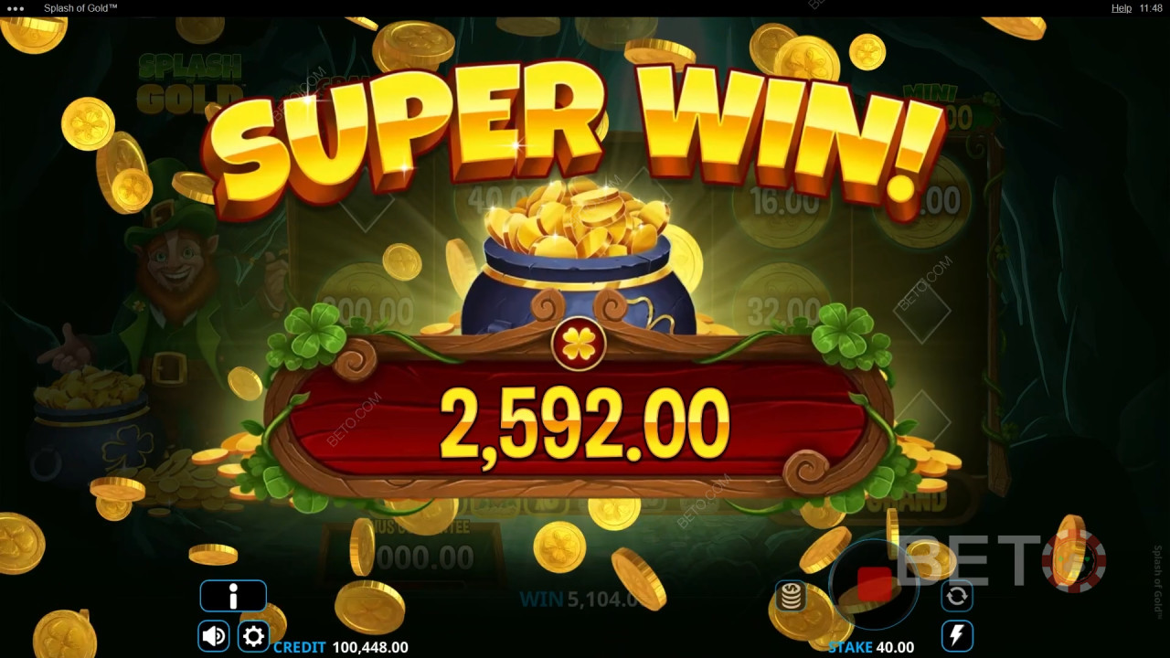 Reseña de Splash of Gold de BETO Slots