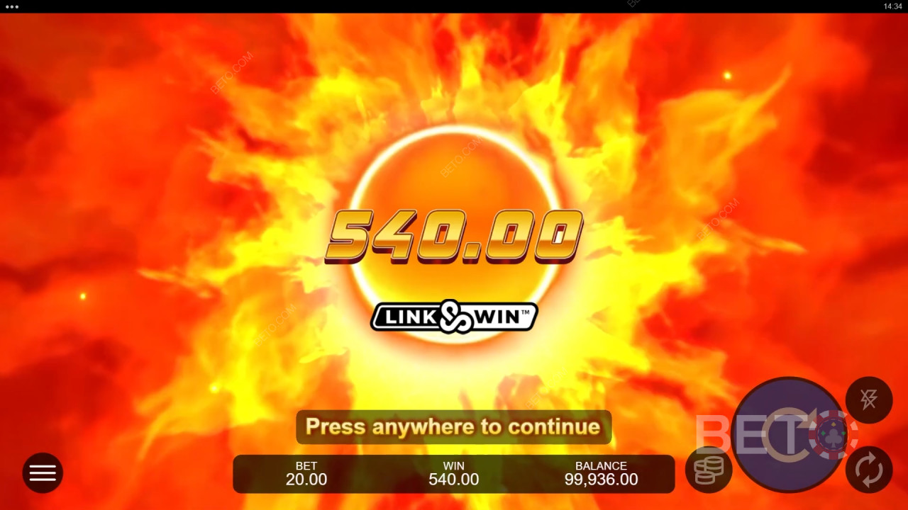¡Gana 10.000 veces tu apuesta en la tragaperras online Blazing Wheel 10000!