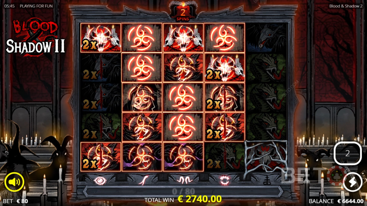 Reseña de «Blood & Shadow 2» por BETO Slots